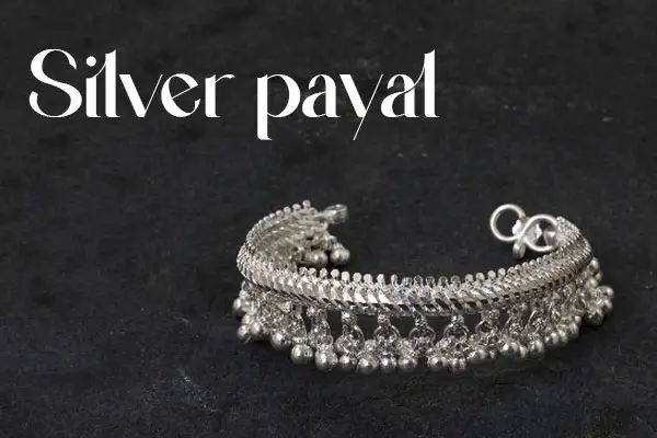 Silver Payal Jewellery