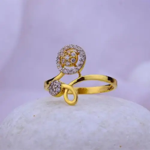 Gold Ladies Ring Jewellery