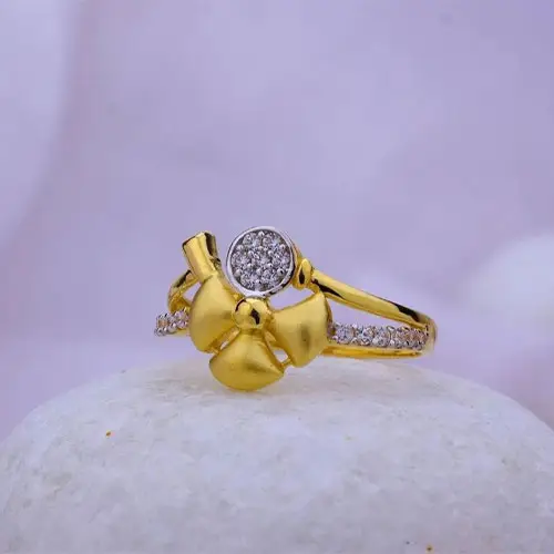 Gold Ladies Ring Jewellery