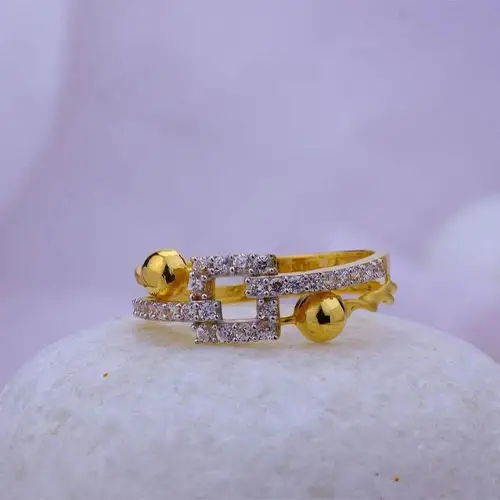 Gold Ladies Ring Jewellery