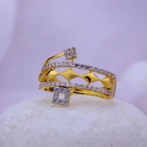 Gold Ladies Ring Jewellery