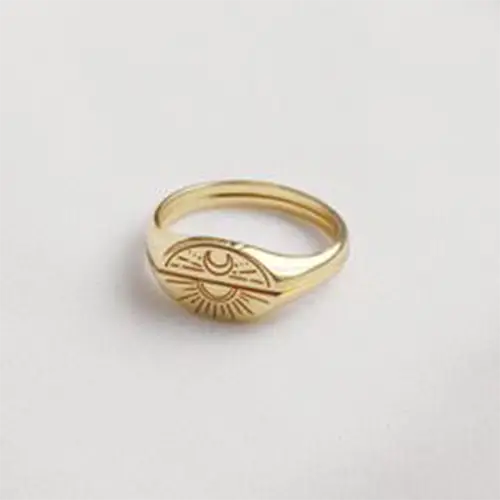 Gold Ladies Ring Jewellery