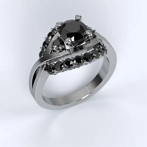 Silver Ladies Ring Jewellery