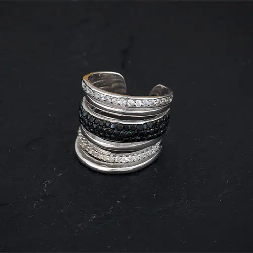 Silver Ladies Ring Jewellery