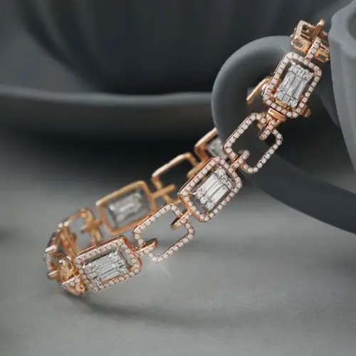 Real Diamond Bracelet Jewellery