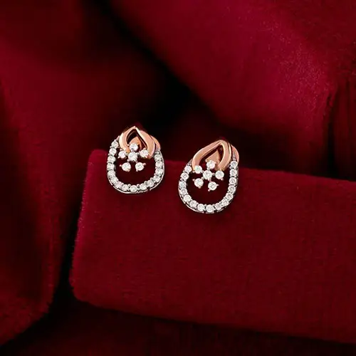 Real Diamond Earrings Jewellery