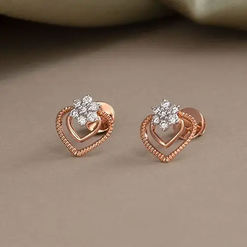 Real Diamond Earrings Jewellery