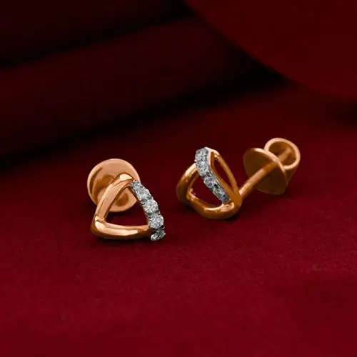 Real Diamond Earrings Jewellery