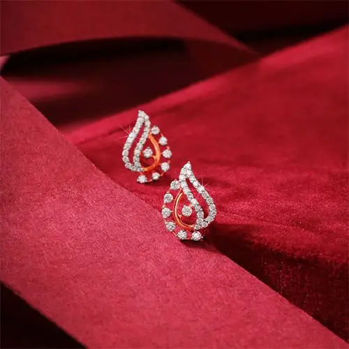 Real Diamond Earrings Jewellery