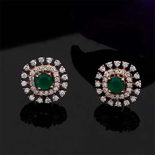 Real Diamond Earrings Jewellery