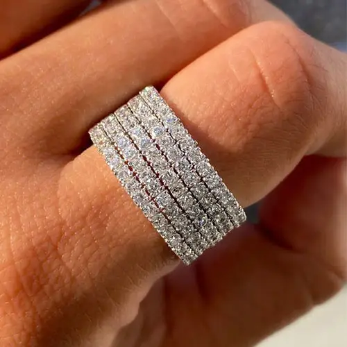 Real Diamond Gents Ring Jewellery