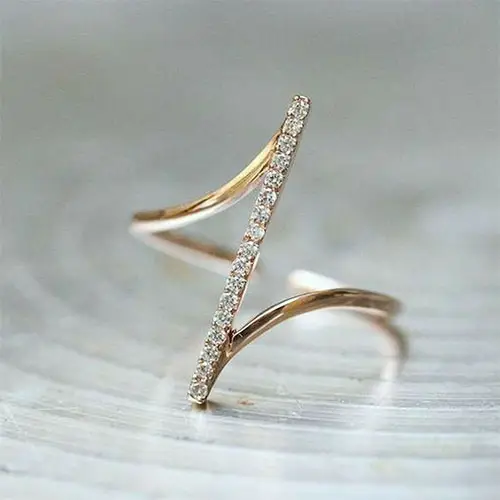 Real Diamond Ladies Ring Jewellery