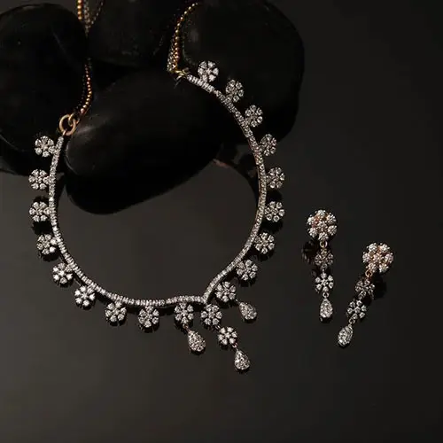 Real Diamond Pandant Set Jewellery