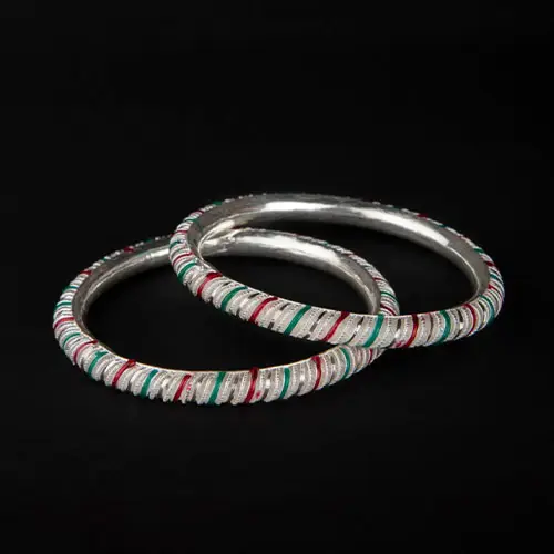 Silver Bangles Jewellery