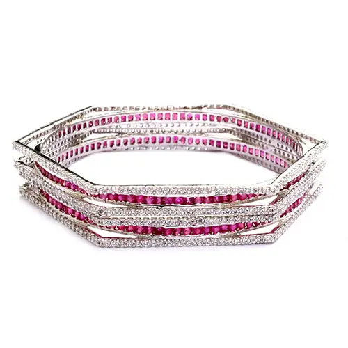 Silver Bangles Jewellery