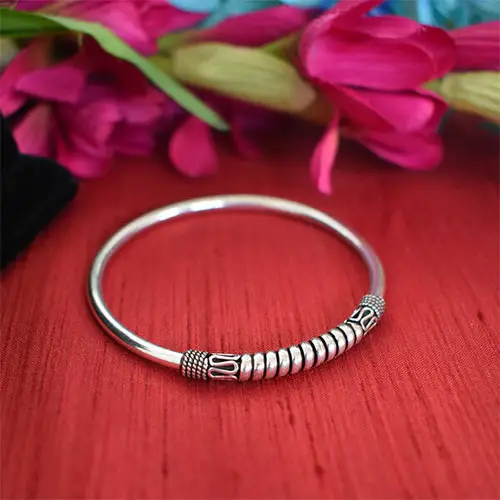 Silver Bangles Jewellery