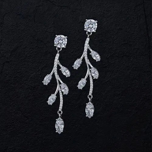 Silver Earrings Jewellery