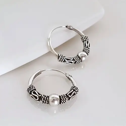 Silver Earrings Jewellery