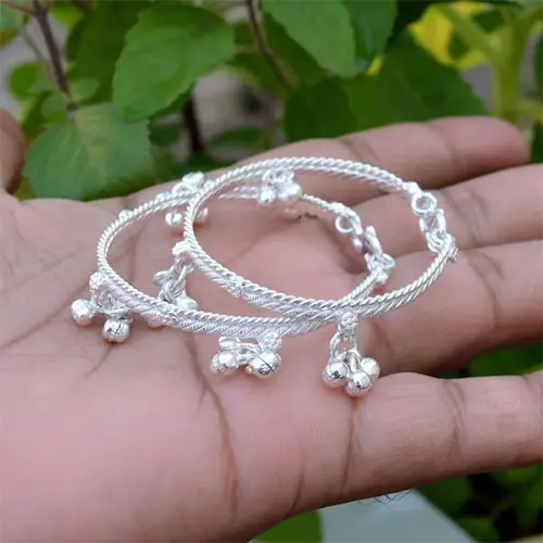 Silver Payal Jewellery