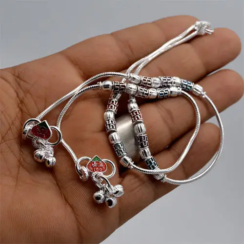 Silver Payal Jewellery