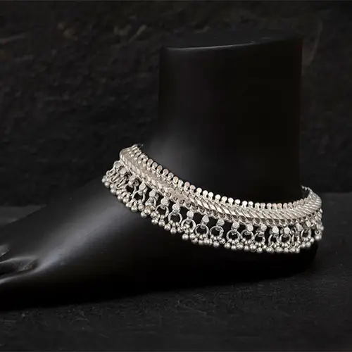 Silver Payal Jewellery